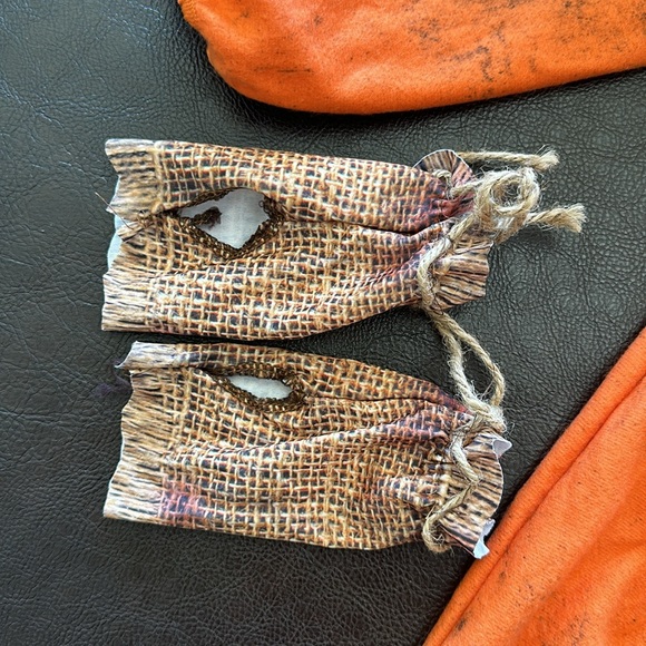 Kids scarecrow Halloween costume. 3 pieces, size 9 - Picture 6 of 7